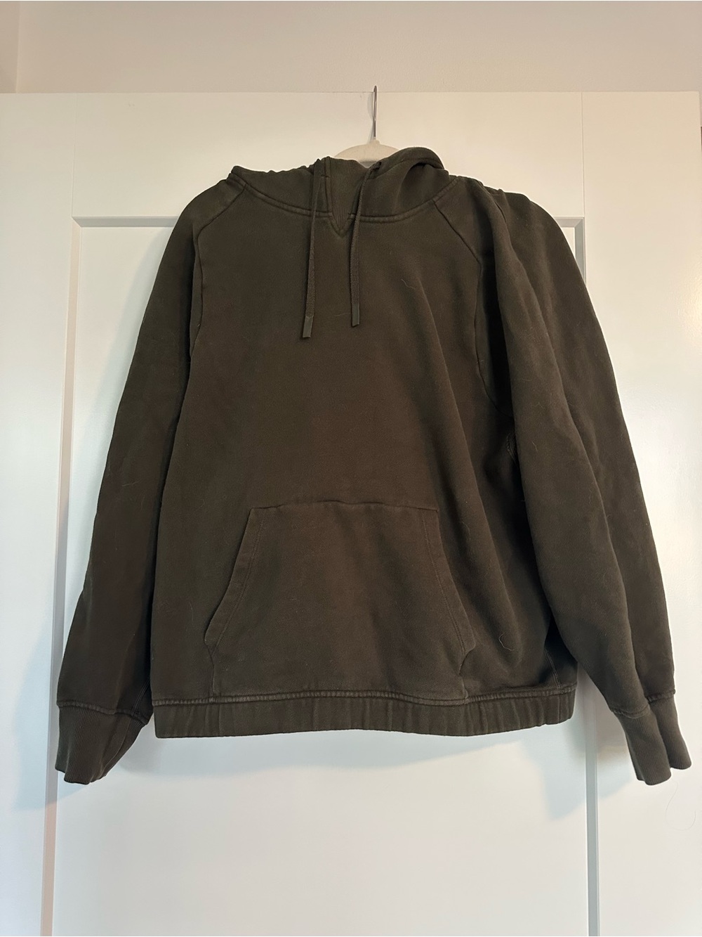 lululemon athletica Olive Green Hoodie Pullover